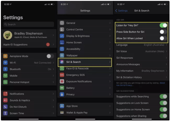  What is the best way to set up Siri on an iPhone 11