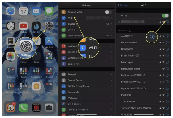 How to Set a Static IP Address on an iPhone