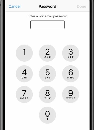 see an option to set up your voicemail