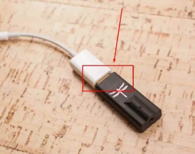 Connect the USB end of your DAC's cable