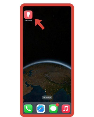 now see an icon on your iPhone's home screen